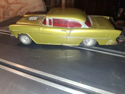 Chevy Slot Car 1955 escala 1:24 vintage Foto 1 de 4