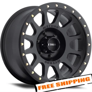 Method Race 305 NV HD Wheel 17x8.5 (0, 8x170, 130.81) Black Single Rim - Picture 1 of 4