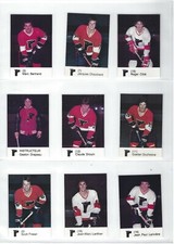 1980-81 Quebec Remparts (QMJHL) complete 22-card set