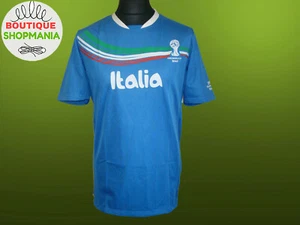 ITALIA Maglietta Maglia Uomo Calcio Coppa del Mondo 2014 Ufficiale FIFA #10 Fan M - Foto 1 di 6