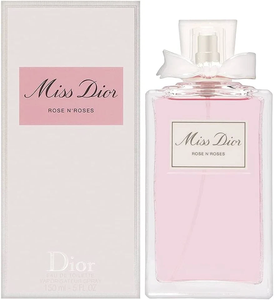 Miss Dior Rose N'roses Eau De Toilette Spray 5 Oz for Women