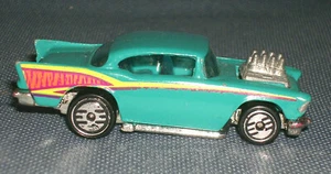 HOT WHEELS MAINLINE CLASSICS '57 CHEVY BEL AIR TURQUOISE 1989! - Picture 1 of 6