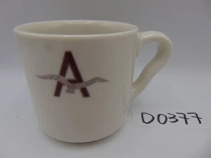 Syracuse China Coffee Cup SS Aquarama Detroit A & Seagull Logo Ship USA 90 Rare - Picture 1 of 11