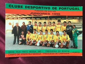 Clube Desportivo de Portugal 1996-Junioren-Mannschaftskarte-Bonfim-Porto-AK - Picture 1 of 2