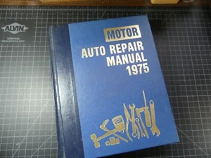 Vintage Motor Auto Repair Manual 1975 Hot Rat Rod Classic Auto 38th Edition - Picture 1 of 7