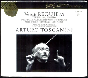 Verdi, Requiem - Arturo Toscanini - Robert Shaw Chorale & Westminster Choir  NEW - Picture 1 of 2
