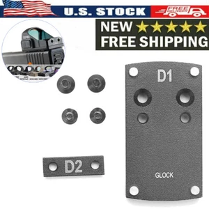 Universal Pistol Red Dot Sight Mount Plate Base For Taurus Glock 17 19 22 23 26 - Picture 1 of 12