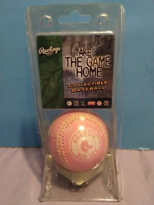 Take The Game Home Collectable Baseball Boston Red Sox Pink VTG & Collectable - Image 1 of 3