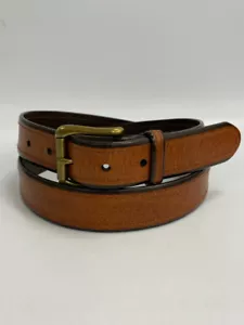 Ralph Lauren Size 36 Brown Leather Men's Belt - Imagen 1 de 1