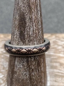 Signed S925 ALE 56 Sterling Silver Pandora Ring Size 7.5 - Picture 1 of 3