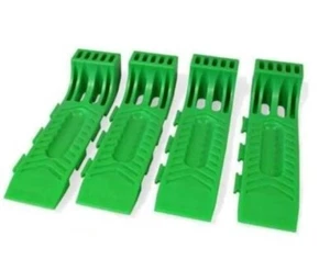 Wreckmaster Set of 4 Green Tire Skates 48-701135 Tow Truck Rollback Flatbed - Bild 1 von 1