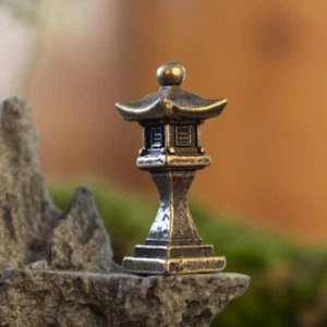 3Pcs Statue Miniature Pagoda Figurine DIY Micro Landscape Decor Garden Ornament - Picture 1 of 12