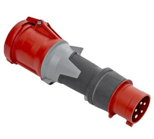 CEE-Adapter mit CEE-Stecker 5-polig 32A 400V auf CEE-Kupplung 63A IP44 SL3040 - Bild 1 von 1