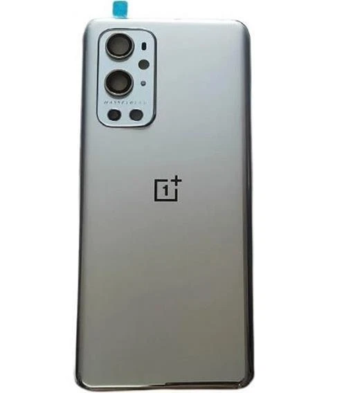 后背玻璃电池盖替换件适用于 OnePlus 9Pro/1+9 Pro 银色 — 第 1/1 张图片