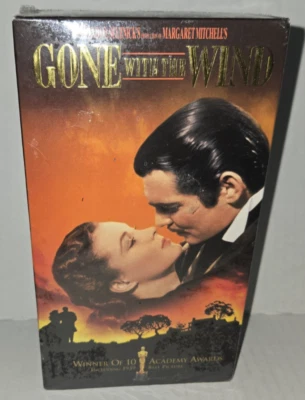 NEW Gone With the Wind (VHS, 1939) 1998 Remaster, 2 Tape Box Set, Factory SEALED - Image 1 of 4