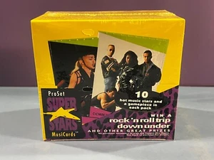 1991 ProSet Super Stars MusiCards Series II Factory Sealed Box (36 Packs) - Bild 1 von 5