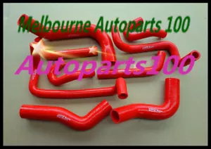 Red hose for HILUX LN172 3.0 5L engine 1997-2003 Silicone radiator heater - Picture 1 of 2
