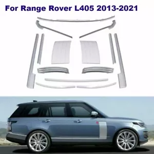 For Range Rover L405 2013- 2022 Body Kit Replace Fender Vent Molding Trim Silver - Imagen 1 de 12