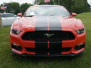 10" Plain Rally stripes Stripe Graphics FIT 2015 2016 17 MUSTANG GT LX 5.0 Boost - Picture 1 of 12