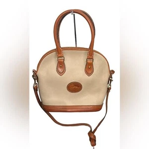 Vintage Dooney & Bourke Norfolk Ledertasche - Bild 1 von 11