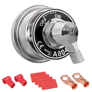 Interruttore Stacca Batteria 12V 24V 48V, On-Off Disconnessione Staccabatteria A - Foto 1 di 12