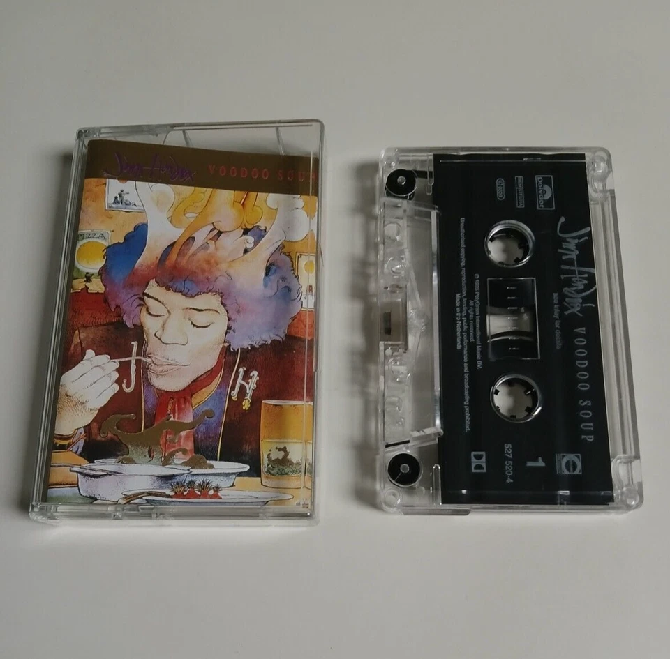 JIMI HENDRIX VOODOO SOUP CASSETTE TAPE POLYDOR 1995 - Image 1 of 1