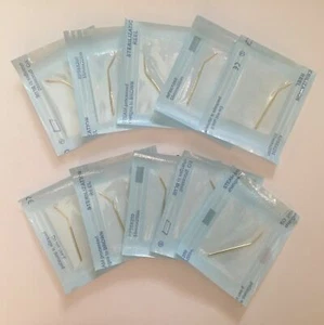 10PCS Thin 2nd Gen Fibroblast Plamere Plasma Pen Bent Copper Tips Original - Picture 1 of 4