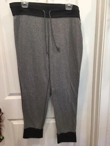 Aerie by AEO Joggerhose XL zweifarbig grau (hell/dunkel) Kordelzugtaille - Bild 1 von 6