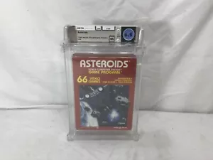 1981 Atari 2600 Asteroids Video Game Wata Certified Graded 6.5 Red Box Sealed - Picture 1 of 4