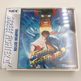 PC Engine Hu Card Soft Street Fighter 2 Dash