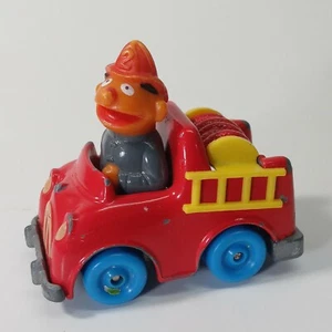 Vintage Playskool 80s 1981 Muppets Inc. Diecast Ernie Firetruck Toy - Picture 1 of 5