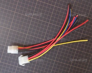 6-Pin DC Jack Power Socket Plug Cable Harness For Icom IC-2KL Ham Radio NEW - Zdjęcie 1 z 9