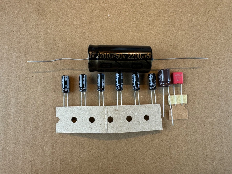 Luxman PD-272 Recap Kit Condensadores Tocadiscos Juego de Reparación de Velocidad Foto 1 de 1