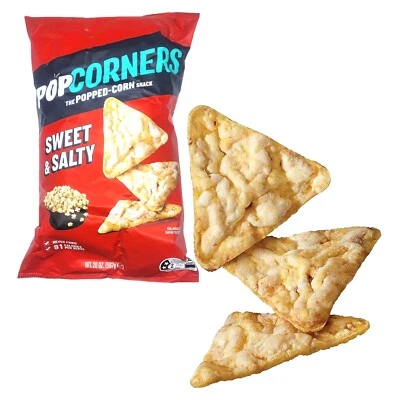 Popcorners Sweet and Salty Kids Movie Popcorn Popped Corn Snack Chips 567g Bag - Image 1 of 4