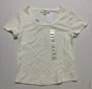 Nueva con etiquetas Camiseta Hippie Rosa Cuello Redondo Beige M - Imagen 1 de 5