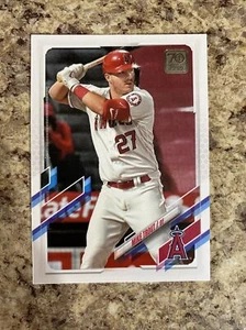 2021 Topps Series 1 Mike Trout #27 NM - Bild 1 von 2