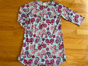 NWT GYMBOREE WILD FLOWER WEEKEND Butterfly Nightgown Pajamas PJs Size L 10-12 - Picture 1 of 2