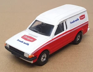 Corgi Appx 11.5cm Long C534 - Ford Escort Van (Unigate) White/Red - Picture 1 of 5