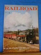 Railroad Magazine 1969 October Last years of Canadian PAcific Steam NC Shortline