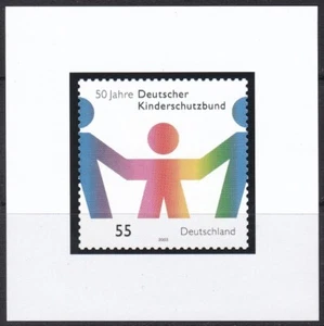 Farbdruck, Germany Sc2237 Kinderschutz 50 Jahre Jubiläum - Bild 1 von 1