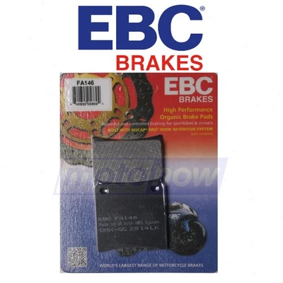 EBC Rear Organic Brake Pads for 1990-1993 Suzuki VX800 - Brake Brake tk Foto 1 de 4