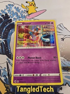Pokemon Deoxys 120/264 Fusion Strike Holo Rare Englisch Lightly Played - Bild 1 von 2