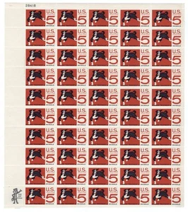 Scott #1307 Humane Treatment Animals (Mongrel) Sheet of 50 Stamps MNH P#28418 UL - Picture 1 of 1
