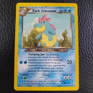 Dark Croconaw 32/105 MP Pokémon TCG CCG Cards 2000 - Picture 1 of 2