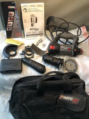 PRO ROTOZIP RZ5 Spiral Saw Kit w/ JIGSAW Handle & ZIPMATE Right Angle - Tested - Image 1 of 4