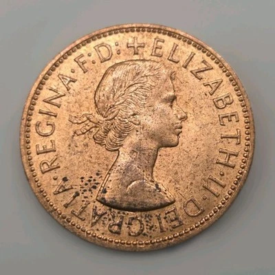 Moneda del Viejo Mundo Gran Bretaña 1961 KM 897 (stk861) Foto 1 de 2