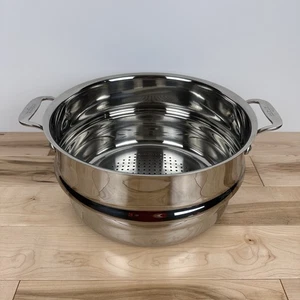 All-Clad 11" Edelstahl Dampfgarer Siebeinsatz passt 6, 8 & 12 QT Suppentöpfe - Bild 1 von 11