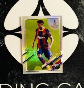 2020-21 Topps Chrom UEFA CL - Ansu Fati Image Variation SP #15 - FC Barcelona - Zdjęcie 1 z 2