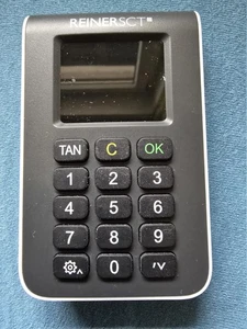 REINER SCT TanJack Photo QR, Chip-TAN, TAN-Generator, Anthrazit, Schutztasche - Bild 1 von 5