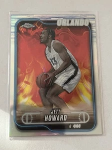 2025 Topps Chrome NBA Basketball No. 1 Jett Howard Refractor - Bild 1 von 2
